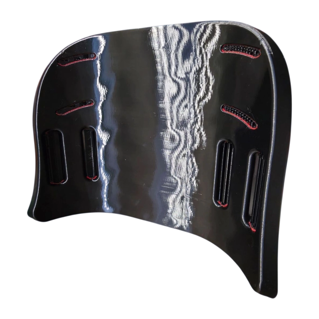 Flexible Wheelchair Backrest 3D printed in impact-absorbing TPU 95A elastomer